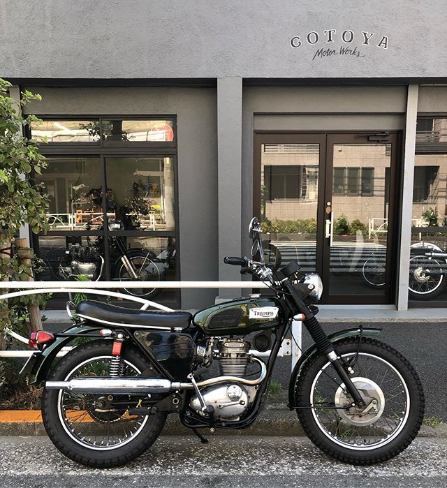 gotoya_m_w's tweet photo. トライアンフTR25Ｗ
ハンドル交換と全体のメンテナンス

#triumph #tr25w #vintagemotorcycle #britishmotorcycle #triumphscrambler #easttokyo #japan #gotoyamotorworks #トライアンフ #ビンテージバイク #旧車 #スクランブラー #英車 #後藤屋モーターワークス https://t.co/KCieabcovR https://t.co/1r8PTSWQC9