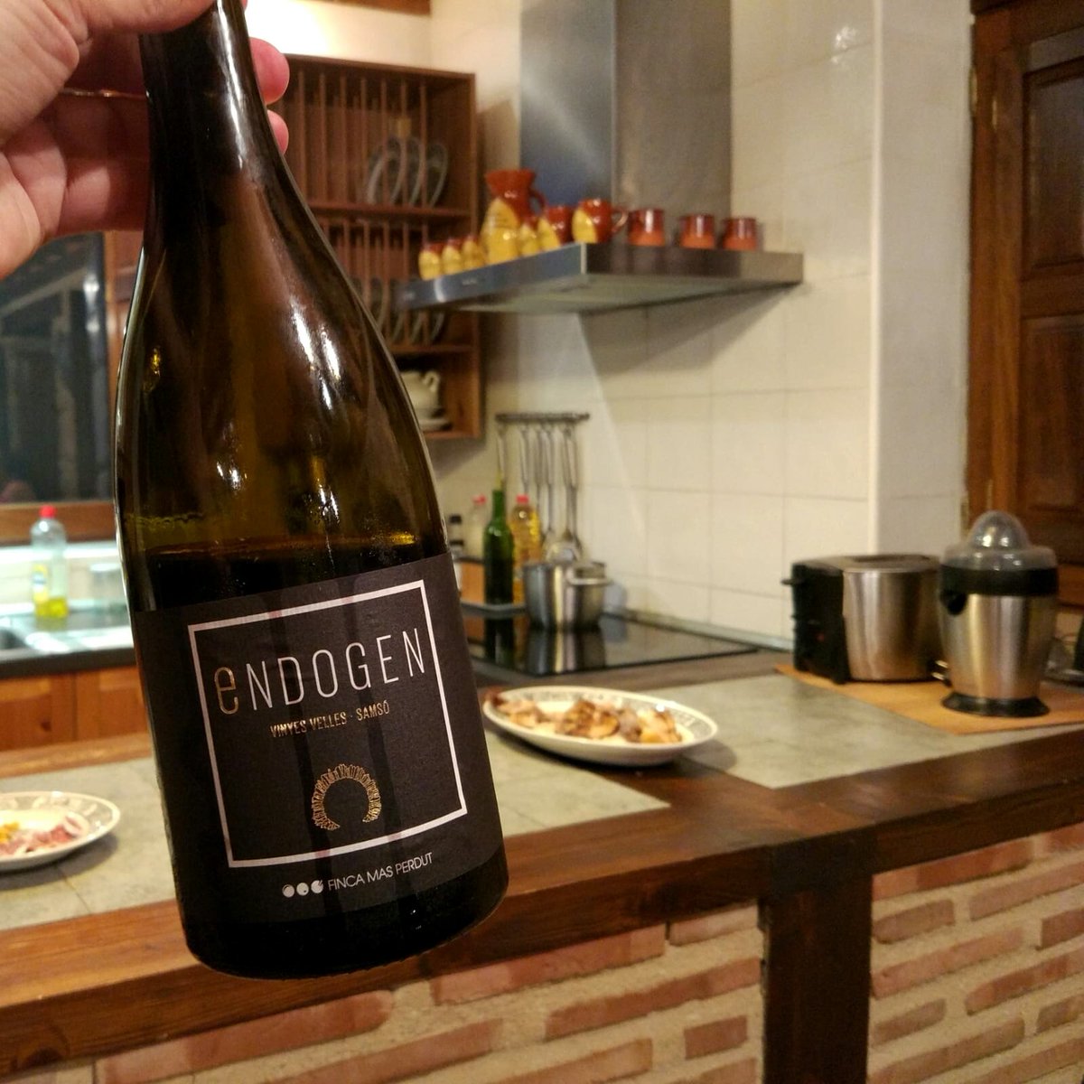 Temps de vacances, els nostres vins també viatgen i agraden: Endongen: "Un vi excel·lent! l'he dut al País Basc i han quedat encantats! David Puertas"