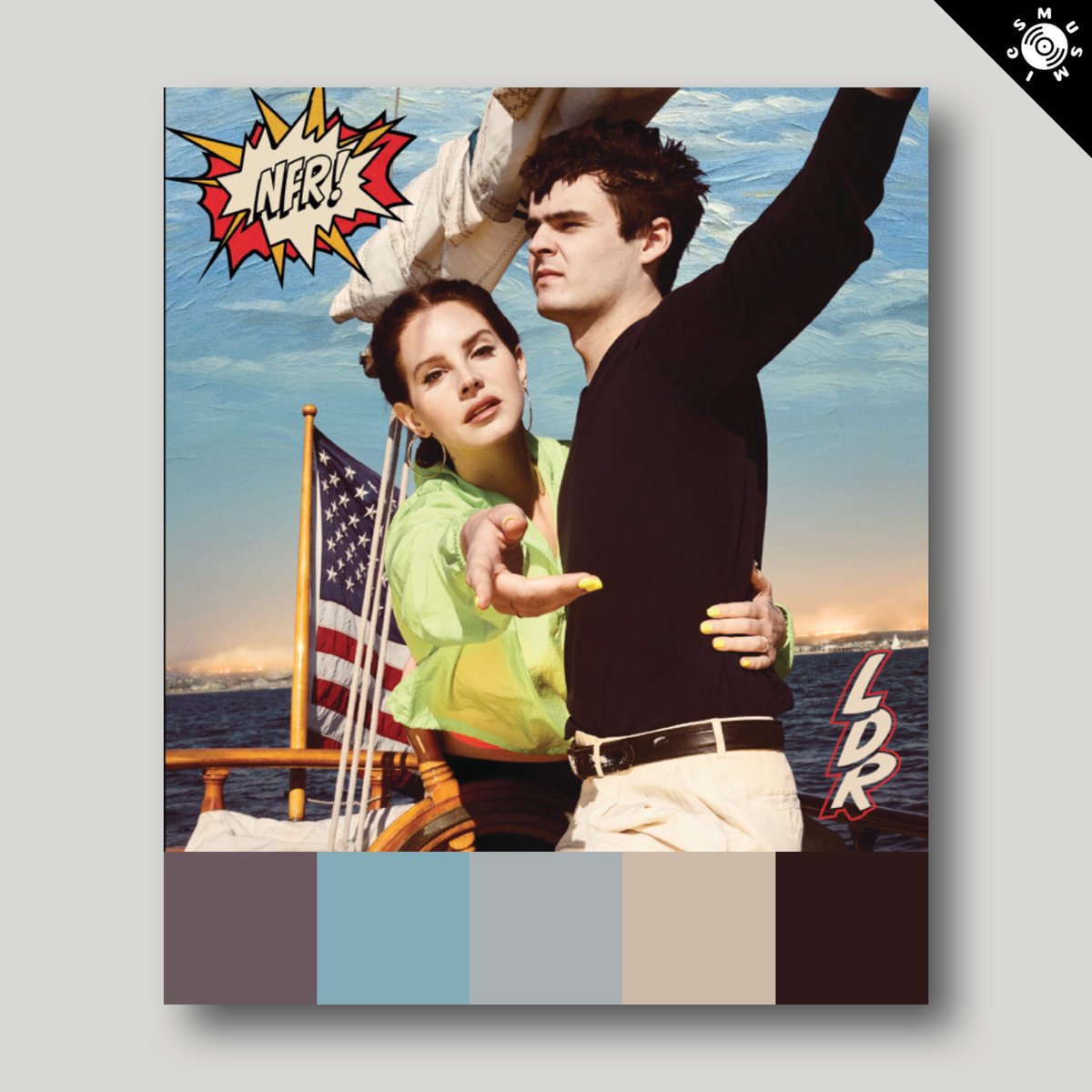 musmicsart's tweet photo. Lana Del Rey - Norman Fucking Rockwell (2019) https://t.co/XGPjzgbjyX