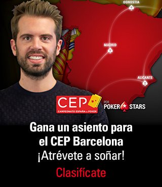 poker_red's tweet photo. Cuarta oportunidad de jugar gratis el @CEP_Poker Barcelona con Poker-Red y @PokerStarsSpain

2 caminos🛣️

1️⃣Juega mañana nuestro freeroll exclusivo (20🎟️)
2️⃣Contesta a este tuit con tu alias en la sala + RT (5🎟️)

¡El viernes publicaremos a los ganadores! ¡Participa! https://t.co/TO0Hjc1Jiu