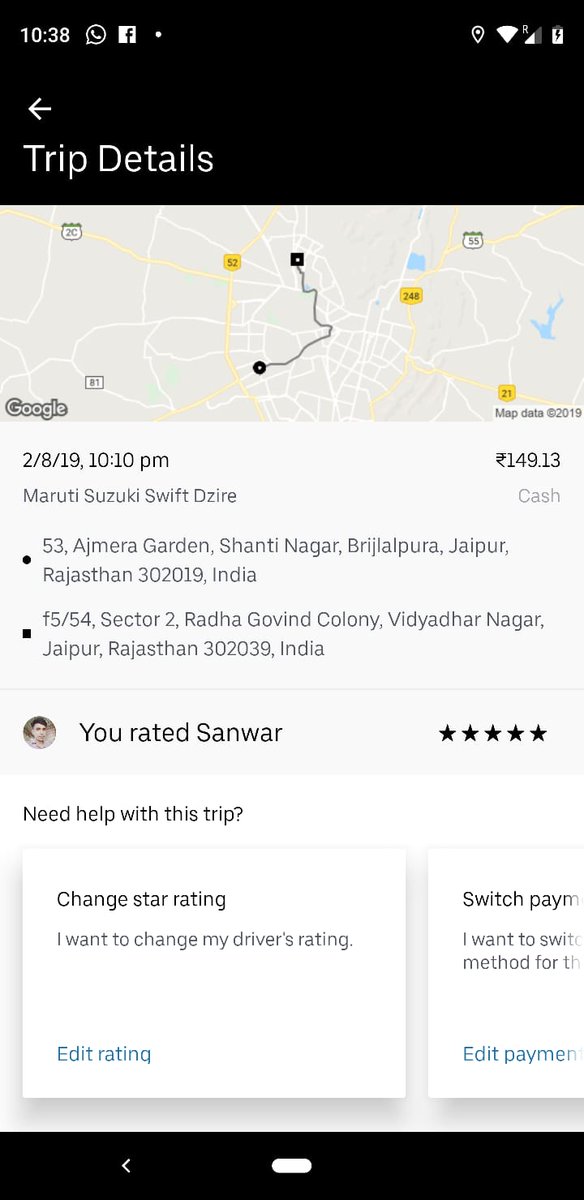 Velli_Gappe's tweet photo. @Uber_India https://t.co/wb5b1zIugx