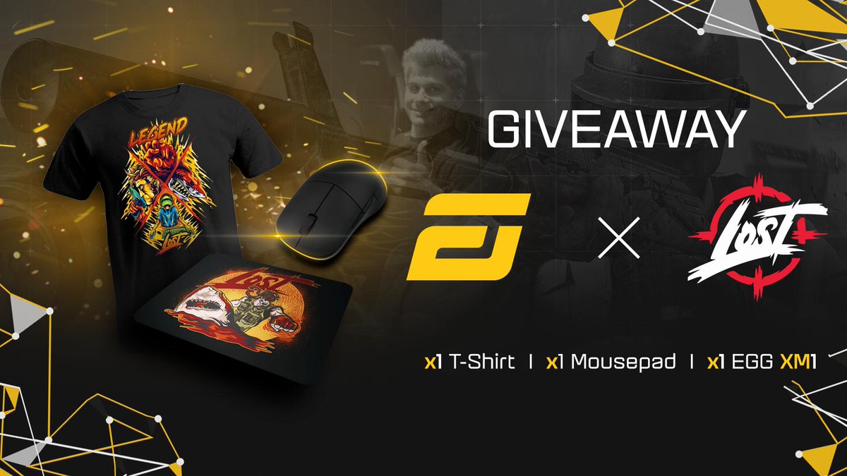 endgamegear's tweet photo. Endgame Gear X @LostAiming 

Leave the old and boring life behind and enter the Endgame with an ultimate bundle including an XM1, a LostAiming Mousepad and T-Shirt! The Endgame is now!⚡

🏆Enter here!▶️https://t.co/gbGqTp1DWB

#EGG #endgamegear #GetItOrGetCrushed https://t.co/ZVT3kweKX6