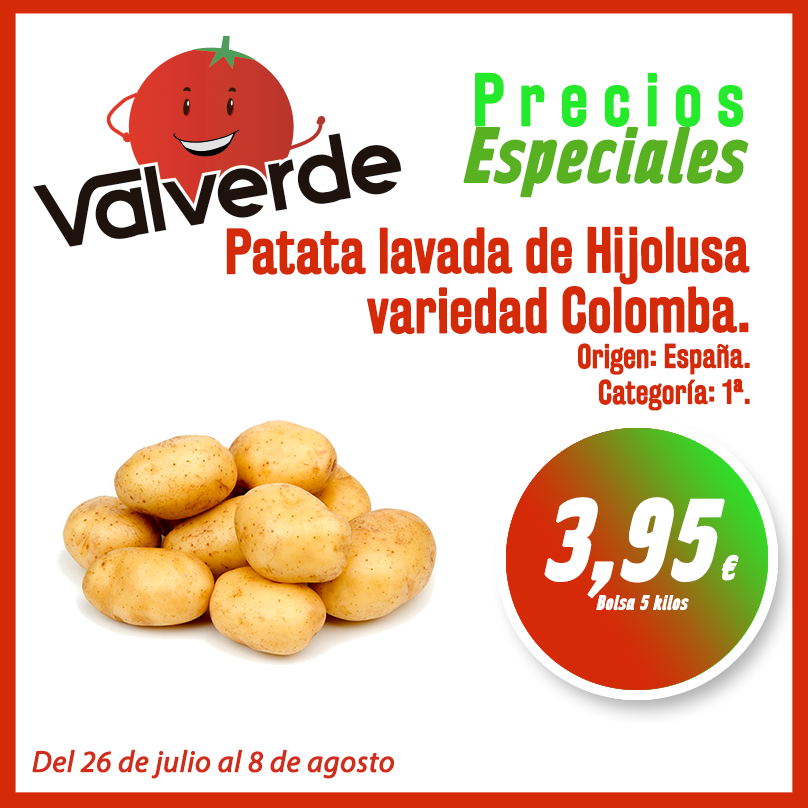 frutasvalverde's tweet photo. ¡¡Las patatas de @hijolusa nunca defraudan!!
����🥔🥔🥔🥔
#FrutiOfertas
#FrutasValverde https://t.co/f7zOTtrBCk