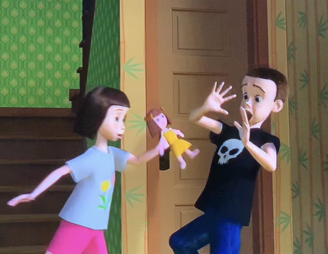 みやび トイストーリー4に出てくるギャビー ギャビー 実は1にも出てきてた ハンナが持ってるぬいぐるみがそっくり トイストーリー トイストーリー4 ギャビー ギャビー T Co Zninbdoksv Twitter