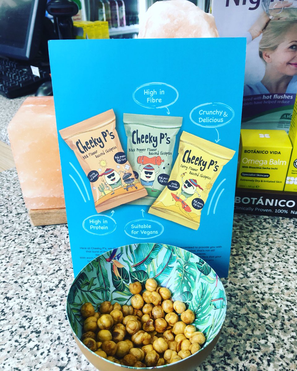 WellNaturalLtd's tweet photo. Come down to our temple fortune branch in London, where we have tasters for @cheeky.ps chickpeas. These ones today are delicious curry flavour! 😍 #delicious #chickpeas #highprotein #healthysnacks #onthego #curryflavour #tasty #highfibre #crunchy https://t.co/IyY6XInFUz