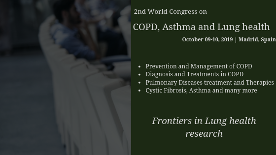 copdconfrence's tweet photo. Looking forward to @copdconfrence at Madrid, Spain ?
To know more about the speaker talks and topics to be discussed please visit https://t.co/KTQUNXlrmU
#COPD #Conference #respiratorytherapy #lunghealth2019 https://t.co/6YJjBGqu9I