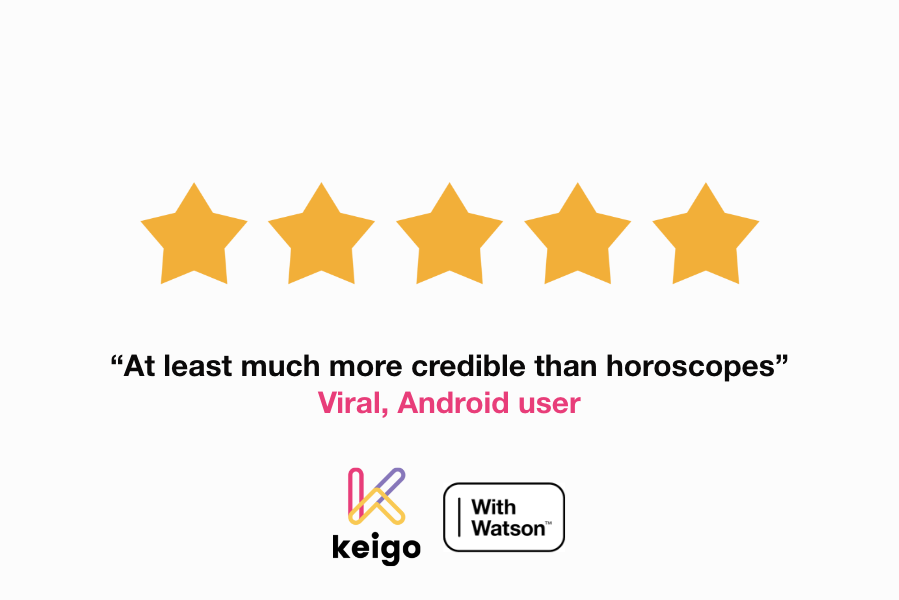 keigoapp's tweet photo. We've managed to convince the most sceptical users to try Keigo.

Have you tried it yet? More at https://t.co/TAL3eSKcxr https://t.co/KNil6Uh8Xe