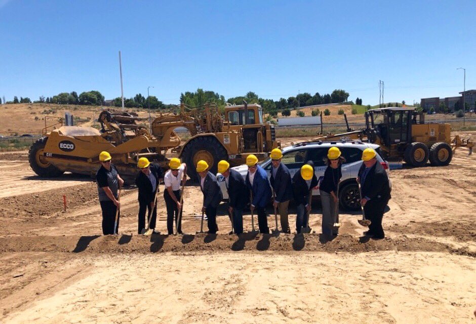 OklandConst's tweet photo. Another groundbreaking in Boise, ID for the Team Subaru Dealership in Nampa! We’re excited to work with Wagner Architecture Group and JKC Eastgate!
#oklandconstruction #boise #subarudealership https://t.co/z4kb4AF8ff