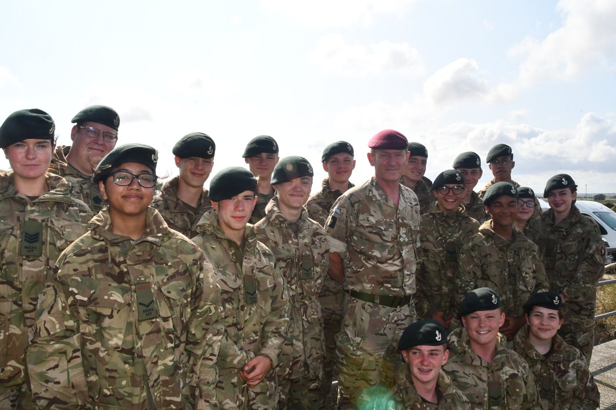 Yesterday we enjoyed welcoming Brigadier Christie, Deputy Commander Cadets to join us at #AnnualCamp19.  Brigadier Christie visited cadets taking part in CQB and Paintballing and is pictured with the 3 Star Cadre <a href="/SouthEastRFCA/">South East RFCA</a> <a href="/ArmyCadetsUK/">Army Cadets UK</a> <a href="/Comd_Cadets/">Maj Gen David Eastman</a> <a href="/DepCom/">depcom</a>