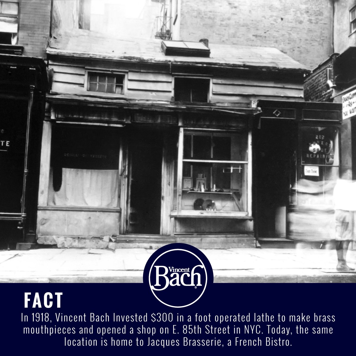 From the beginning in E. 85th Street in New York City... Have you visited the address recently?