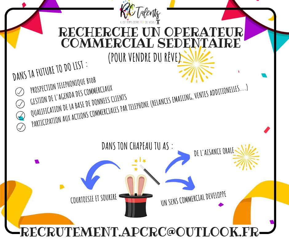 APCRC_86's tweet photo. Nouvelle #offredemploi ! Nous sommes à la recherche d'un opérateur commercial sédentaire dès le 2 septembre prochain dans le domaine des #Loisirs. Cette occasion d’ #Emploi vous intéresse ? Envoyez votre #CV à recrutement.apcrc@outlook.fr ! #Poitiers #ChasseneuilduPoitou #Vienne https://t.co/CCJOPiYryX