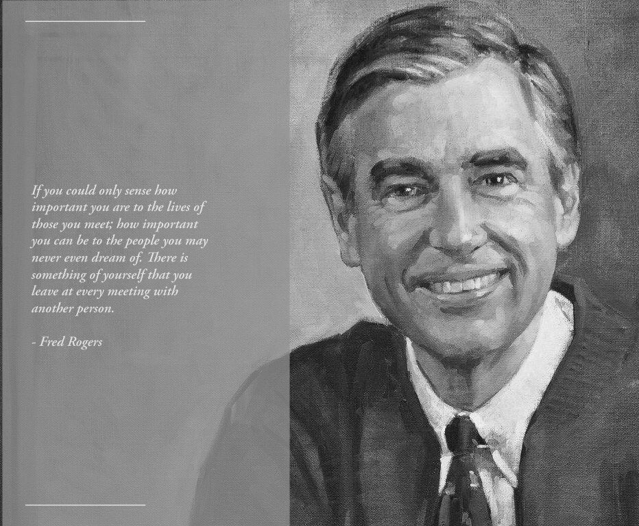 “If you could only sense how important you are to the lives of those you meet; how important you can be to the people you may never even dream of. There is something of yourself that you leave at every meeting with another person.”