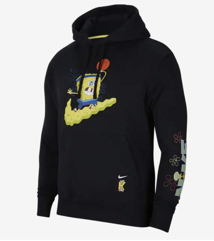 hoodie kyrie x spongebob