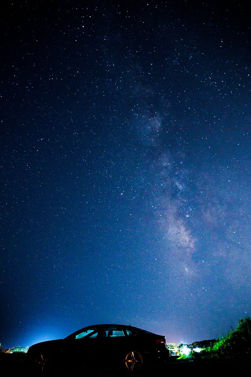 mikannoph's tweet photo. 千葉県銚子市 地球の丸く見える丘。
都心から2時間でこの星空。 https://t.co/pemiVde6IC