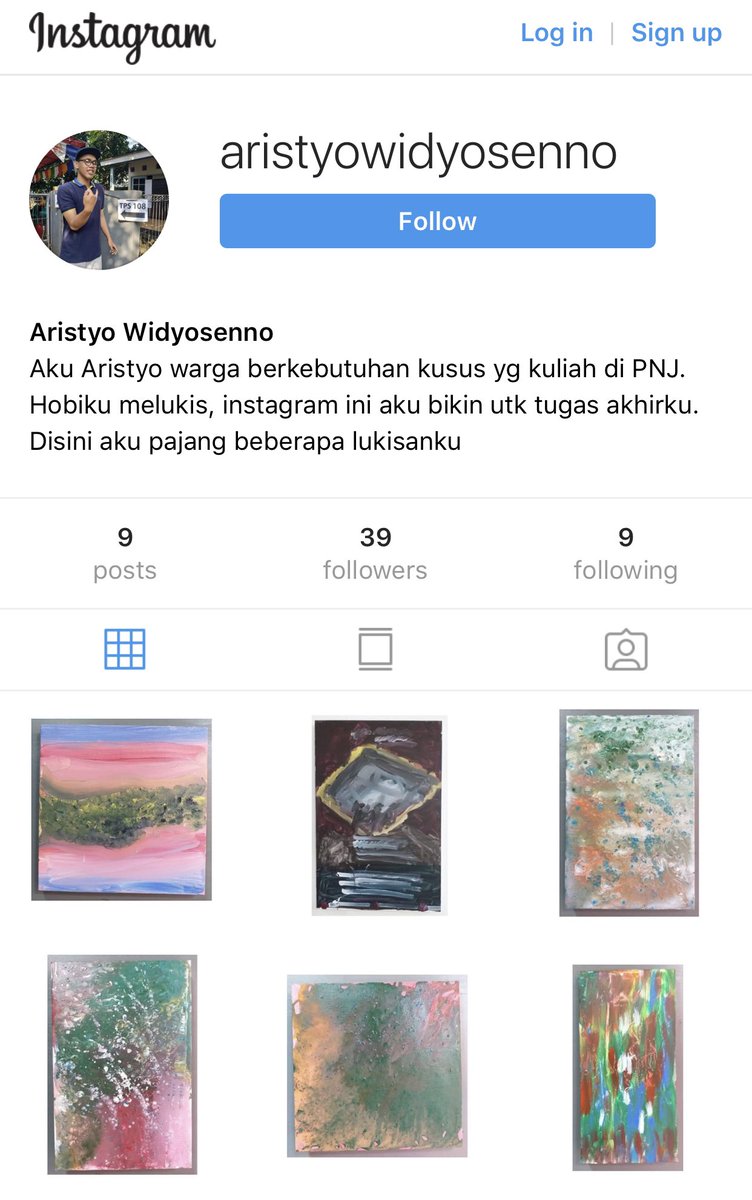 shitlicious's tweet photo. Temen2, aku baru nemuin akun anak ini. Dia mencoba untuk memamerkan karya utk tugas akhirnya.
Tolong sisihin sedikit waktumu utk menengok karyanya dan mendukung dia ya. Karyanya bener2 berkualitas, kok.
Kalo ada lukisan yg km suka, coba dirayu aja, siapa tau mau dilepas juga~ ���🏻 https://t.co/yNSU4XsWmC