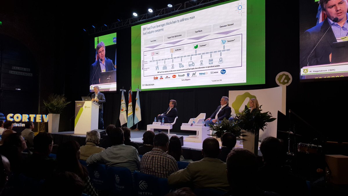 aapresid's tweet photo. #CongresoAapresid
II #CongresoNacionalAgTech
"Las #AgTech nos trae la posibilidad de repensar nuestros procesos de negocios.
Hagamos que nuestros campos sean empresas alimenticas."
@jbaldunciel
#SemanaAgTech #BioEconomia #AgTechAr #SemanaAgTech2019 #Trazabilidad https://t.co/0DBPCBP8vh