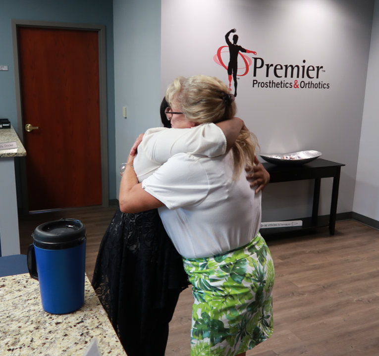 We're always here for our patients. Emotions were very high as Sharon is moving a few hours away. She's been with us a very long time! Stay tuned as we'll be sharing more of her story this month..
#KeepCalmAndWalkOn
#ImNotCryingYoureCrying
#WhosCuttingOnionsInHere