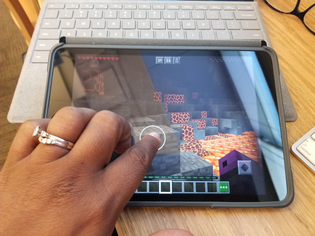 MsNolanMedia's tweet photo. Great training today with @apsittommy learning how to use @PlayCraftLearn!  My babies @SlaterPBSA are going to LOVE this🥰😍 Thanks @APSMediaServ for sharing this awesome resource with us! @Principal_Kemp @SlaterEdTech @PBS_Atlanta https://t.co/kxQwp30MnJ