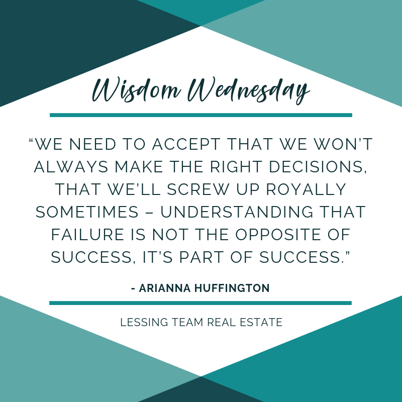 lessingteam's tweet photo. Own your failures, own your success! @ariannahuff is a boss!
#LessingTeamRealEstate #quotestoliveby #RealEstate #RealtorLife #Realtors #BossLady #RealEstateAgent #SellingAHouse #femaleentrepreneur #girlpower #FemaleFounders #TheFutureIsFemale #inspiration #inspirationalquotes https://t.co/cA6LyBhAlr