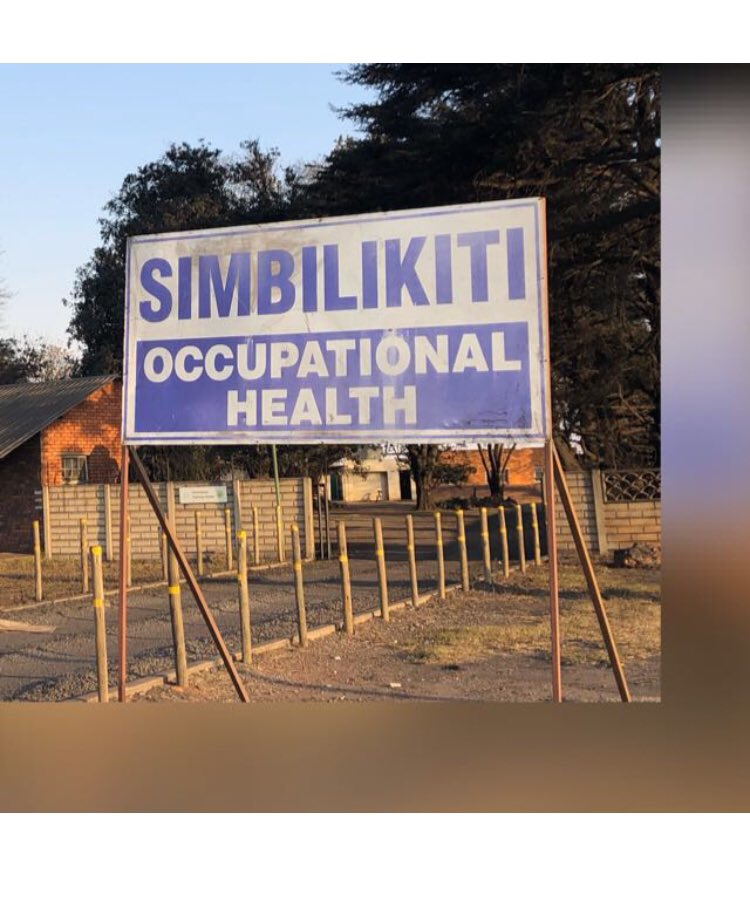This sign reminds us of where we come from, thanks to all companies that are doing business with us, @simbilikiti_occ_health we provide quality onsite medical services all over SA , for bookings email: sales@simbilikitihealthcare.co.za