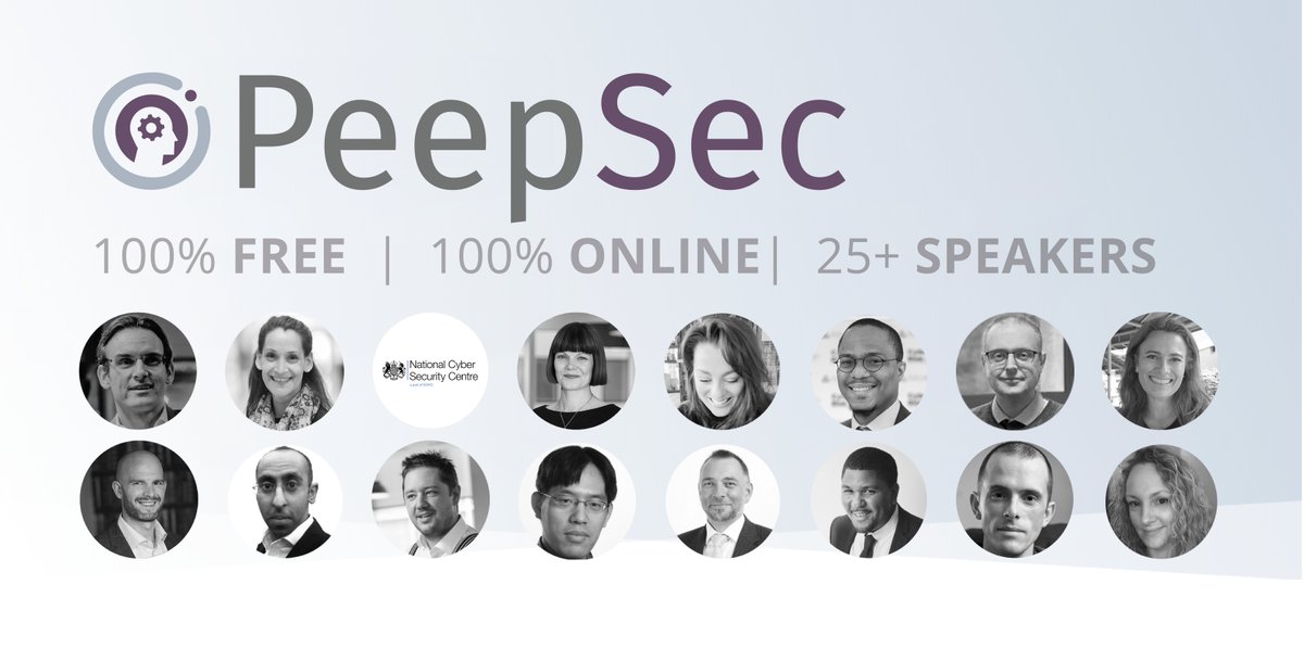 CybSafe's tweet photo. A huge thank you to everyone who registered for #PeepSec this year so far! What an amazing response. Our event for 2019 has now ended but you can now sign up for all the recordings of the interviews that took place https://t.co/xqZl4shnEO https://t.co/gne66vzkWW