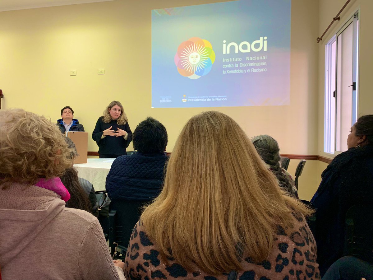 RamiroGranado's tweet photo. [HOY] desde @inadi #Tucuman realizamos una charla informativa sobre #Accesibilidad en el acto eleccionario a personas con #Discapacidad de cara a las #PASO en el Hospital de Salud Mental: “Nuestra Señora del Carmen” https://t.co/n1B7fDoqBX