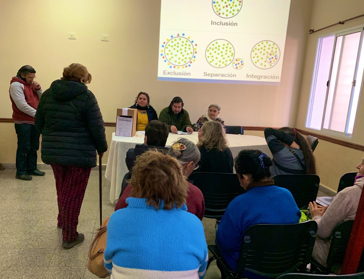 RamiroGranado's tweet photo. [HOY] desde @inadi #Tucuman realizamos una charla informativa sobre #Accesibilidad en el acto eleccionario a personas con #Discapacidad de cara a las #PASO en el Hospital de Salud Mental: “Nuestra Señora del Carmen” https://t.co/n1B7fDoqBX