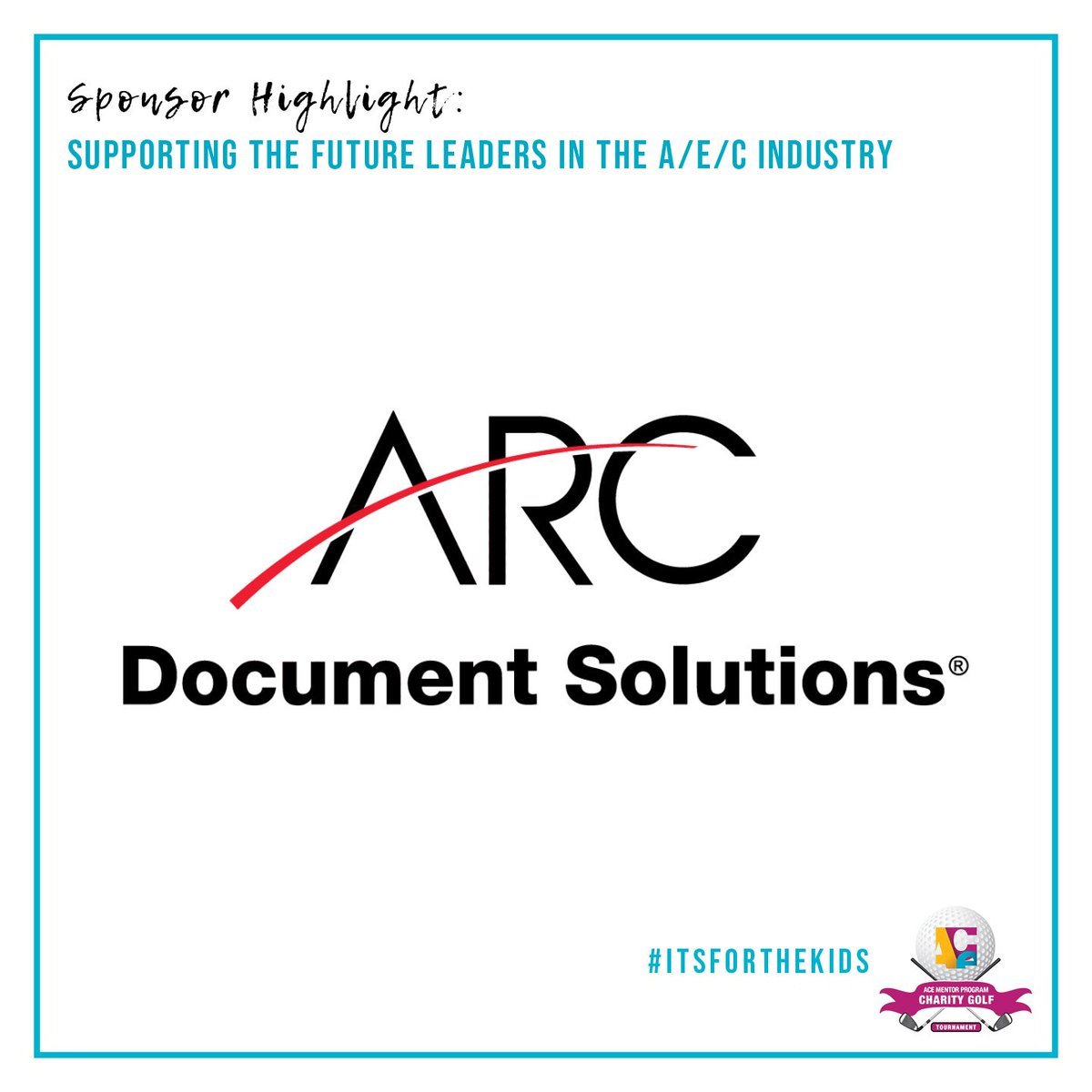 A big thank you to our in-kind sponsor <a href="/ARCDocSolutions/">ARC Doc Solutions</a>! We look forward to seeing you at the tournament on September 23rd. #itsforthekids