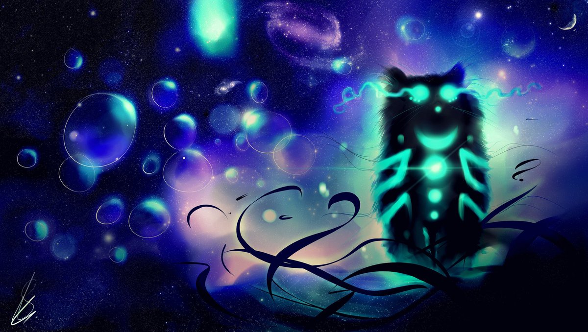skynekoart's tweet photo. Made this painting a long time ago, while listening to this song... Nostalgia 💜
. 
"I'm building this house, on the moon
Like a lost astronaut
Lookin' at you, like a star
From a place, the world forgot..."
. 
https://t.co/BoGSQGHc4M
. 
#Cat #digitalart #galaxy #fantasyart #art https://t.co/T6OGD7vba0