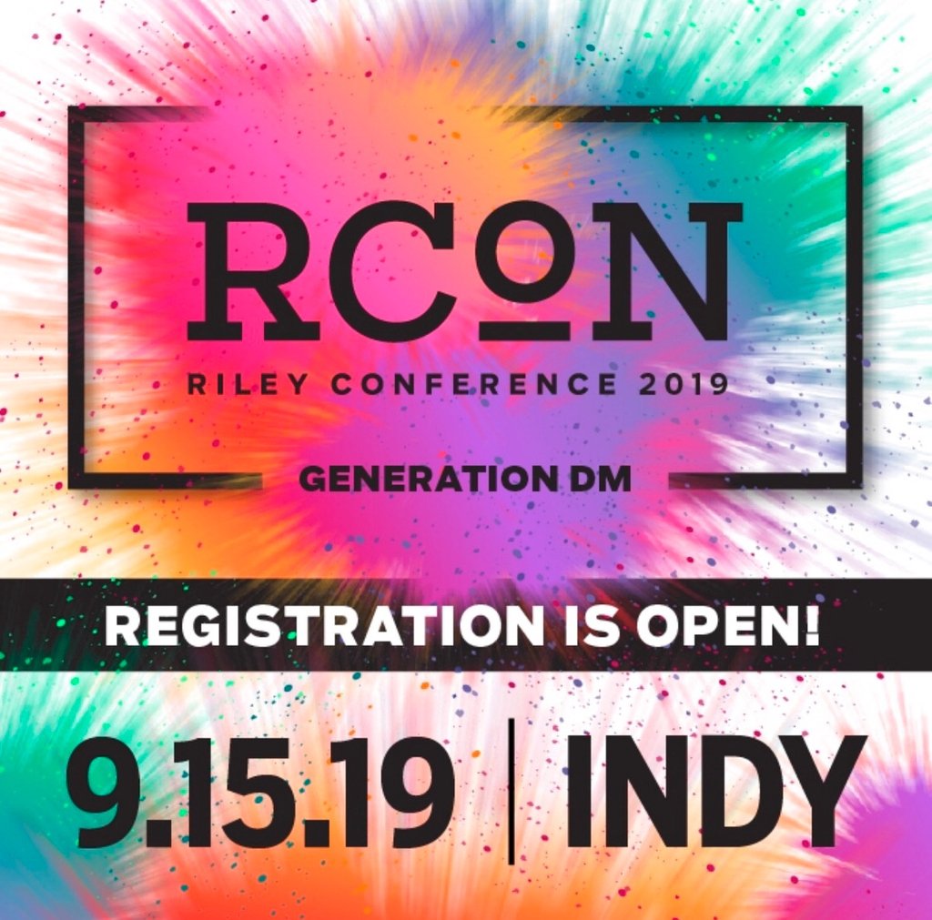 rileykidsDM's tweet photo. RCON Registration is NOW OPEN🌟

Join us on September 15th to learn more about #GenerationDM!

Register at: https://t.co/g9462vVXP1 
#RCON2019 https://t.co/NlB12sHMR9