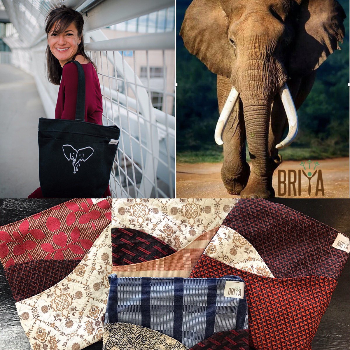 BriyaBags's tweet photo. ELEPHANT DAY GIVEAWAY! World Elephant Day is August 12. Follow us on Instagram @summoningmagic for your chance to win a Briya Bag. Contest starts at 3pm MT.
A bag for you, a future for them.
#briyabags #summoningmagic #instagramgiveway #tagandwin #WorldElephantDay https://t.co/Rsxc5atYOu