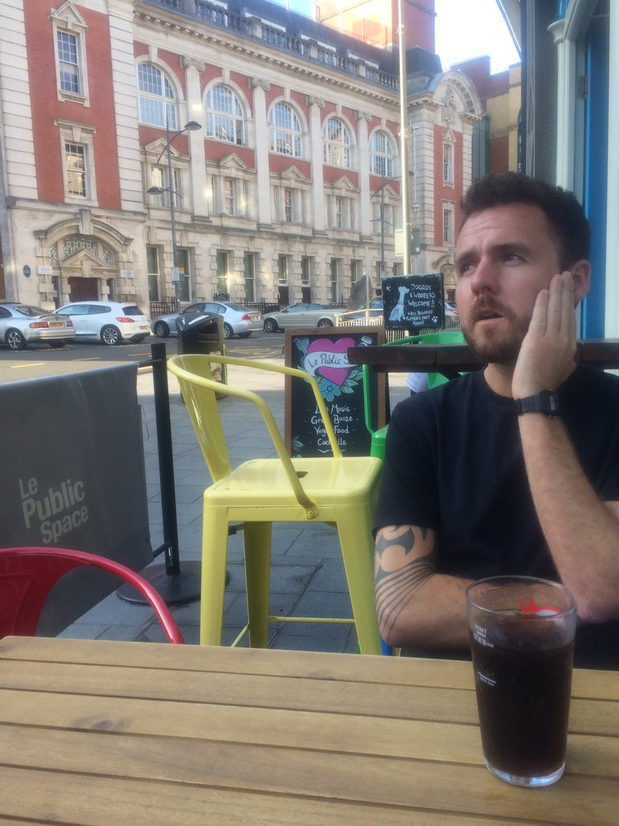 Here's our Tom, daydreaming about our upcoming release show for "Ineptitude" with @DOLpunx #highpraise #livedonothing and #dearanyone at <a href="/TinyRebelCdff/">Tiny Rebel Bar Cardiff</a> 

It's less than a month away with a FREE RECORD for every paying customer 🍻

Tell yr mates ❤️

RSVP: m.facebook.com/events/1141116…