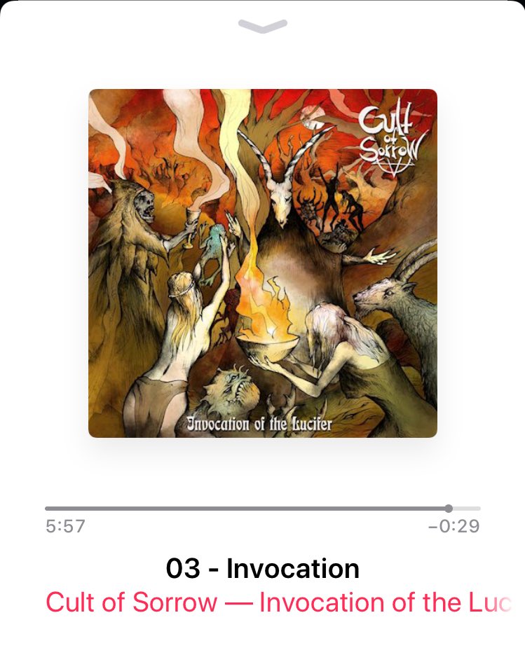 perroju666's tweet photo. #Nowplaying Promo of the upcoming @Cultofsorrow 3rd album: Invocation Of The Lucifer. Read my thoughts about it this Friday at @BlessedAltarZin #TheRiffsMustFlow #TheZineSupportingTheUnderground Doom On!! https://t.co/LgCwvRmVOO
