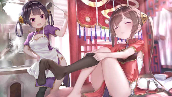 FGO以外の新刊のサンプルイラスト。ん～個人的お気に入りばかりだ～❗️? 