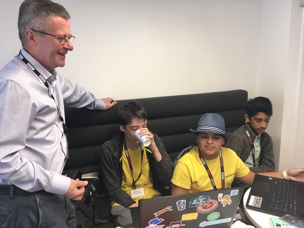 codingbrum's tweet image. Inventathon Day 3 and our groups are busy working on their coding inventions. Time for BBC Birmingham’s  @joe_godwin to  meet the teams and talk tech 🤓 @BBCBhamPR @BBCBlueRoom #coding
