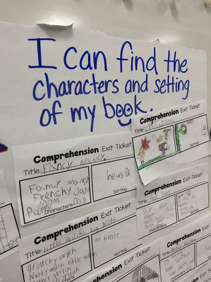Eure3K's tweet photo. Firsties working hard during #readersworkshop making connections and learning about the elements of fiction. #nhcs #eatonolympians #EatonReads https://t.co/wduoMjqKpZ