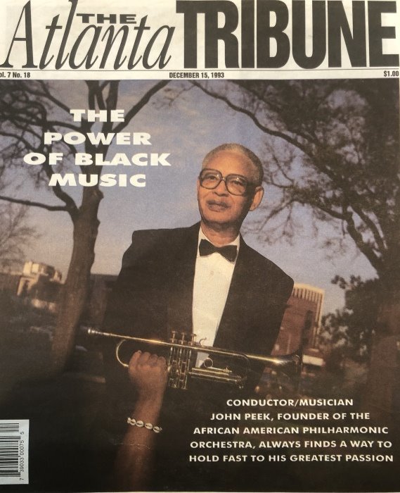 John T. Peek, Atlanta’s African American Philharmonic Orchestra Co-Founder and Conductor, Dies at 91 bit.ly/2MLH0oW
