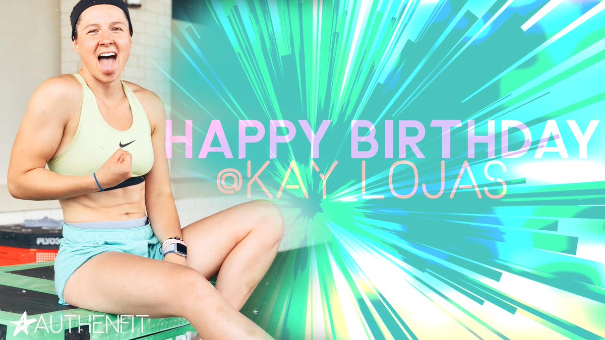 authenFIT_'s tweet photo. Please join us in wishing #AuthenFIT founder & Head Trainer @kay_lojas a very, very Happy Birthday! ๐๐๐ https://t.co/rMsQvKObwI