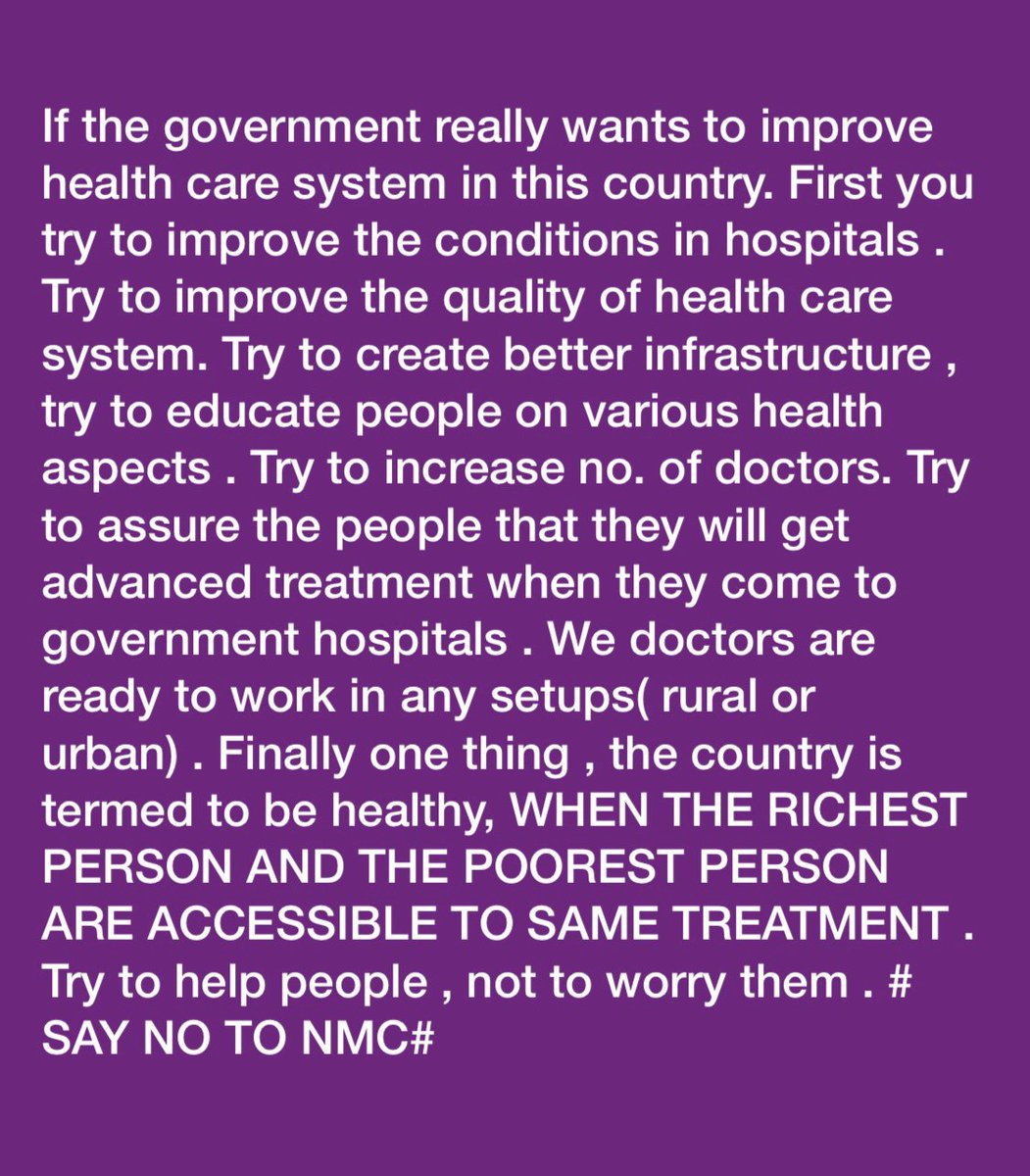 SAIDINESHT's tweet photo. #SayNoToNmc 
@narendramodi 
@PMOIndia 
@RahulGandhi 
@ncbn 
@ysjagan 
@WHO 
#StopViolenceAgainstDoctors https://t.co/LMUqJ3SI41