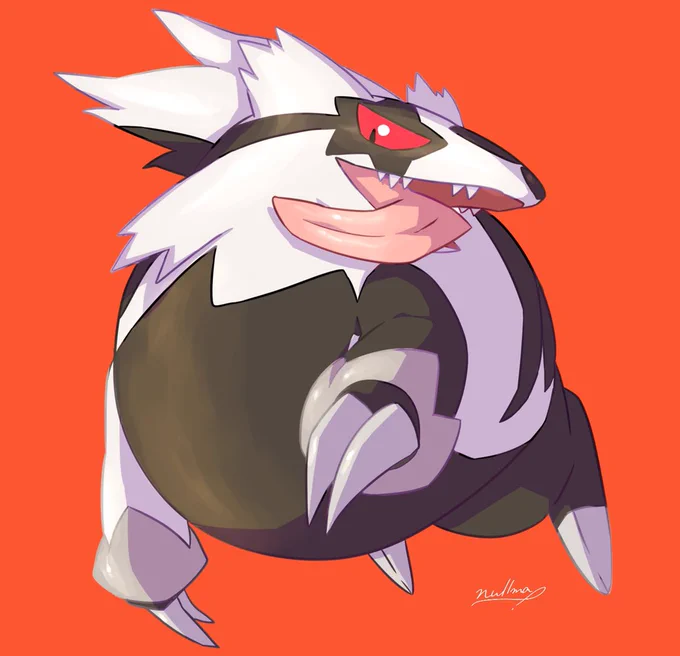 #ポケモン剣盾
マッスグマ(ガラルのすがた) 