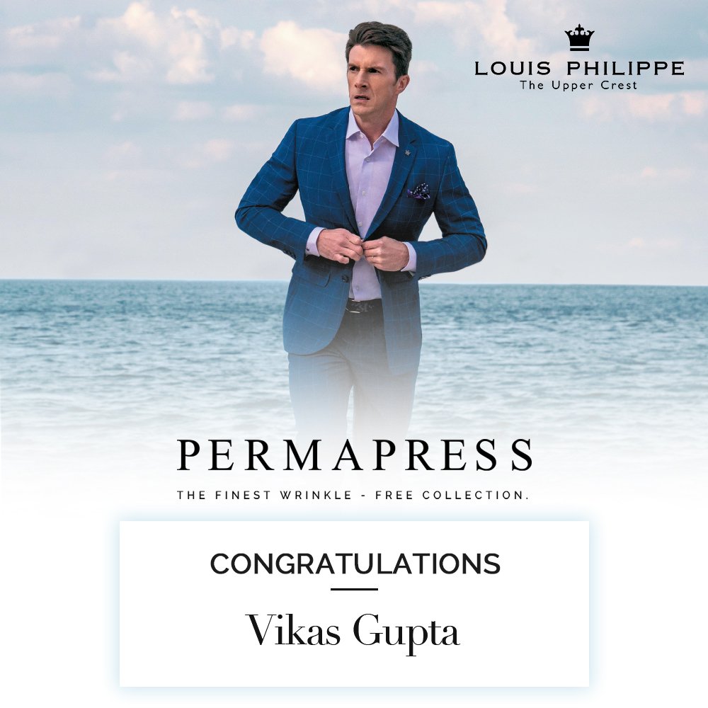 LPLouisPhilippe's tweet photo. Congratulations winners, your thoughtful entries have won you Louis Philippe gift vouchers. Thank you all for being a part of the contest.
#Permapress #StayUncrushed https://t.co/C2S8TgjnqV