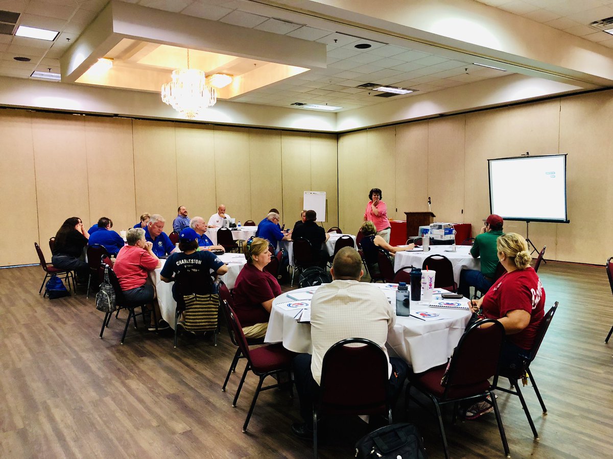 scfirefighters's tweet photo. #SCFAST kicking off All Regions meeting today conducting training &amp; discussions about supporting SC #FirstResponders while maintaining FASTs mission-to serve those who serve others by providing compassion, making connections, inspiring courage, while changing the culture.#scnews https://t.co/ytmX42C5To