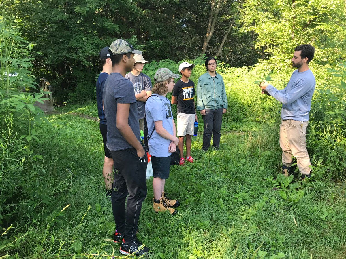 KettleCreekCA's tweet photo. Thanks to the #KettleCreekYouthCorps for helping to control #InvasiveSpecies like giant ragweed, spotted knapweed and buckthorn at Dan Patterson CA.
The final 2 pictures are great before and after shots of giant ragweed removal.
#StOnt #LoveMyWatershed #InvasiveSpeciesControl https://t.co/pBhapnoAiV