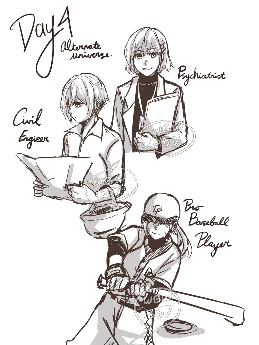Day 4 - Alternate Universe
If the events of KH didn't happen and Hikari went to university haha
Full description at my tumblr!
#kingdomhearts #kingdomheartsoc #khoc #hikari #khocweek