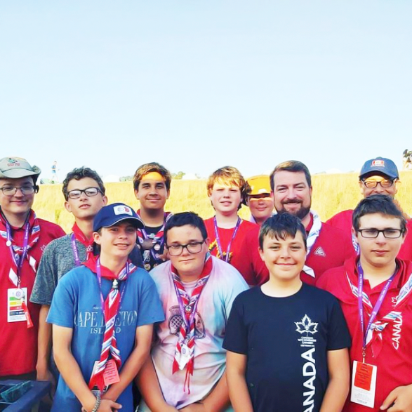 Scouts Canada’s CEO and Executive Commissioner, <a href="/andrewsprice/">Andrew Price</a>, joined the <a href="/2019_wsj/">24th World #ScoutJamboree</a> fun, meeting up with Scouts from all over the 🌎. Don’t forget to tag <a href="/scoutscanada/">Scouts Canada</a> and share photos of your WSJ adventures! 📷: <a href="/6thDundasScouts/">6th Dundas Scouts</a>