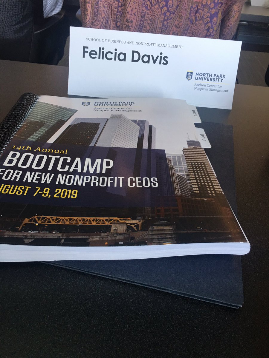 SouthSideGrl312's tweet image. My home away from @ChiFdn4Women for the next three days @NPU @AxelsonCenter looking forward to learning for the future! And yes - that’s a very thick book 😉#CEOBootcamp #foundationpresidentlife #letsgettowork