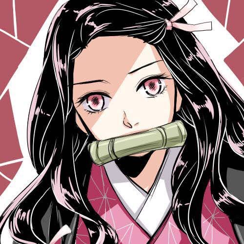 耳当てさんがTwitterに投稿した竈門禰豆子(鬼滅の刃)のイラスト。