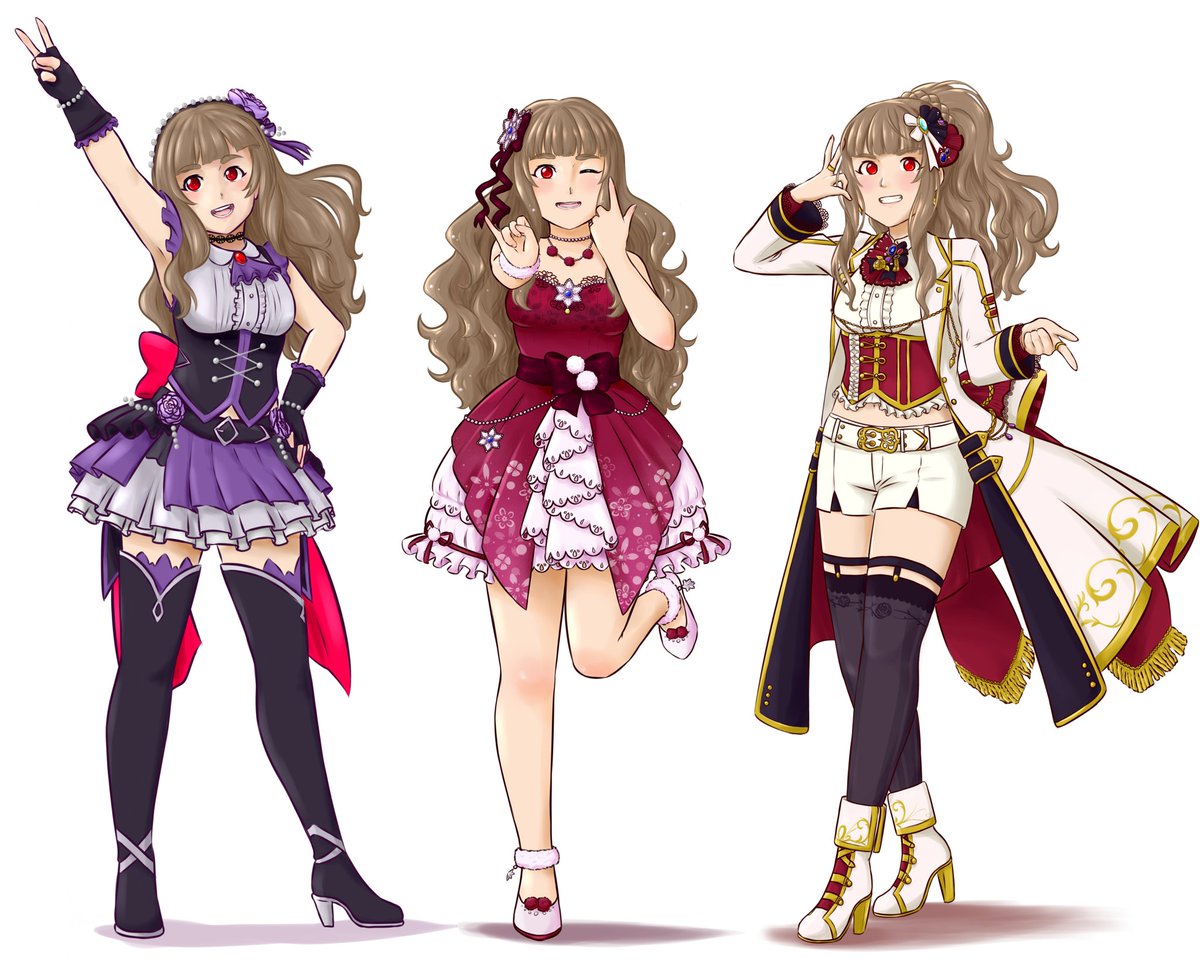 デレステ All Nao S Ssr Together 神谷奈緒 デレステ Stl のイラスト