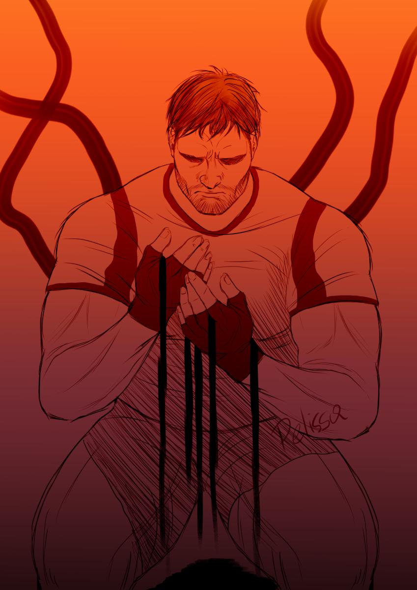 PelissaShieva's tweet photo. #residentevil #re5 #chrisredfield #residentevil5 #biohazard #grief #urboros #Ouroboros #sketch #pelissa https://t.co/aD6EKwMJOx