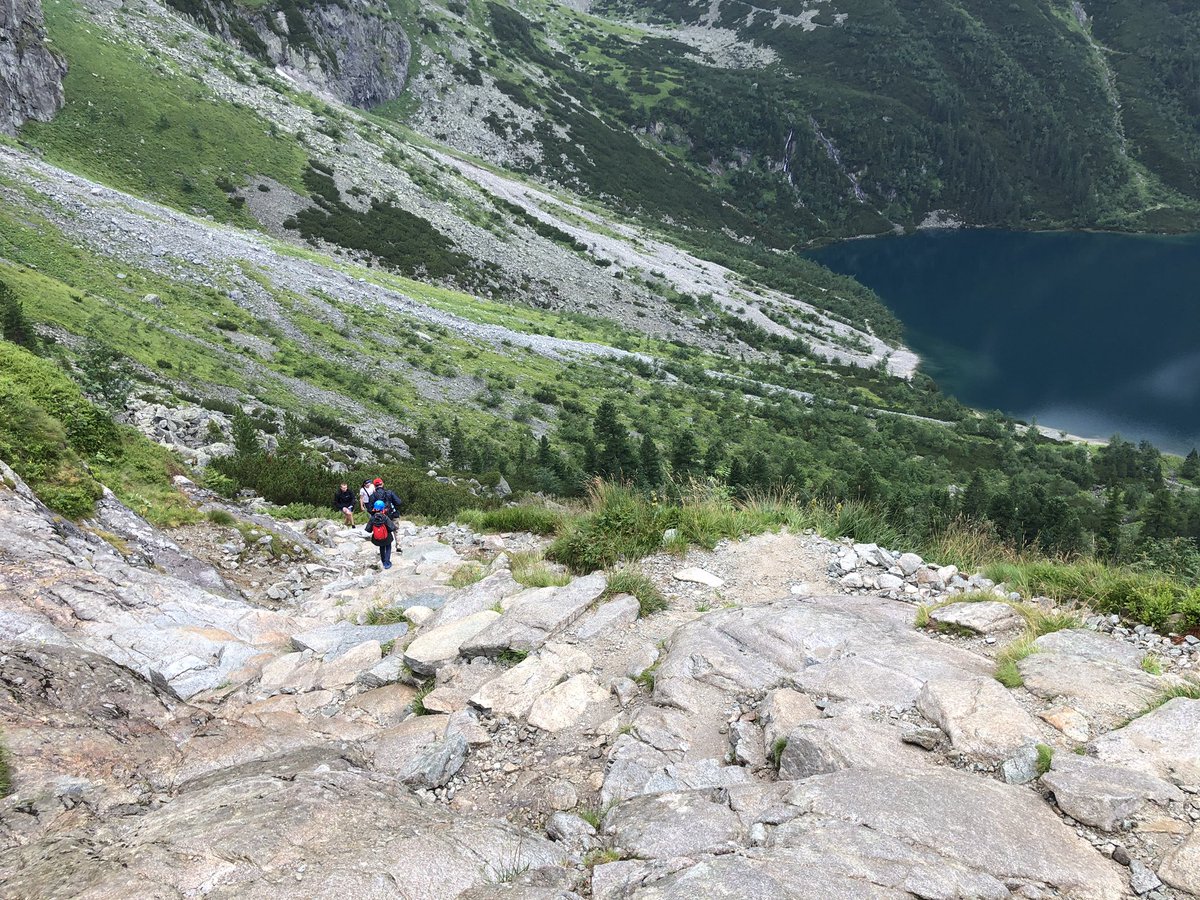 McDevittCodes's tweet photo. One of my favorite hikes so far in the Tatra Mountains 😍 (Morskie Oko and Czarny Staw) https://t.co/iUrBVbAWx4